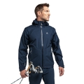 Schöffel Summer Trekking-Hiking Jacket 3-Layers Ryten (high multi-functionality, waterproof and windproof) dark blue Men